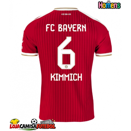 Camisa de Futebol Bayern Munich Joshua Kimmich #6 Equipamento Principal 2026-27 Manga Curta